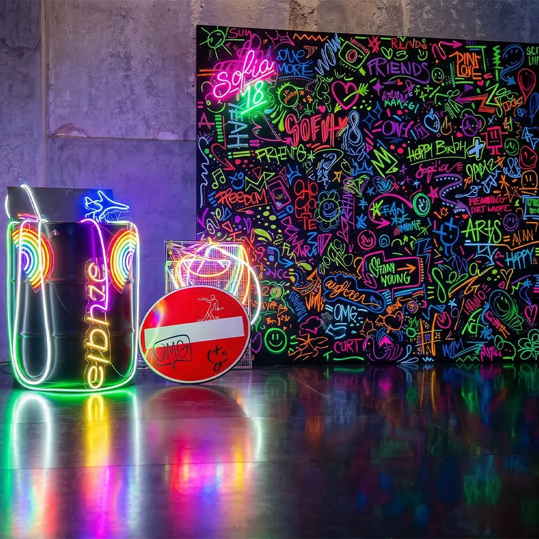 Fluo party - zero studio_carosello10