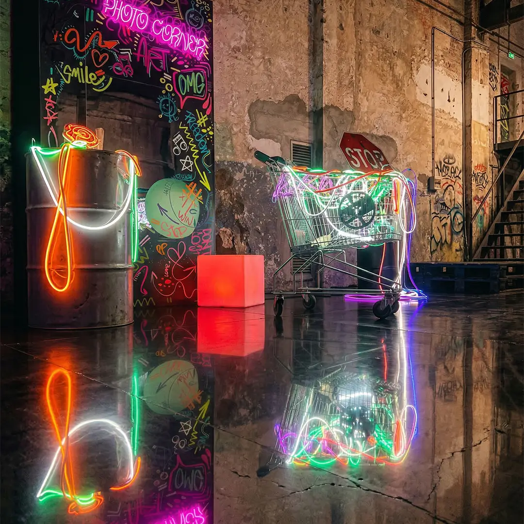 Fluo party - zero studio_carosello2